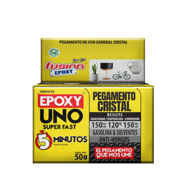 Epoxy Uno Super Fast 5 Minutos X 50 Gr Ic04 013018 H