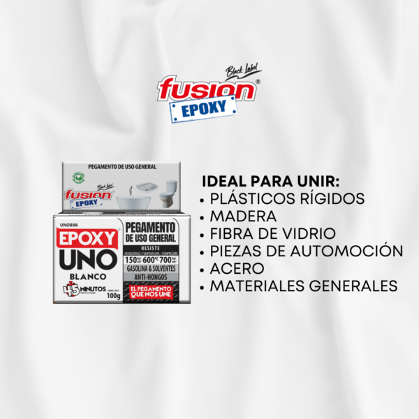 Epoxy Uno Uso General Blanco X 100 Gr Ic04 013018 H - Imagen 2