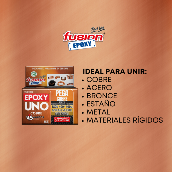 Epoxy Uno Uso General Cobre X 100 Gr Ic04 013018 H - Imagen 5