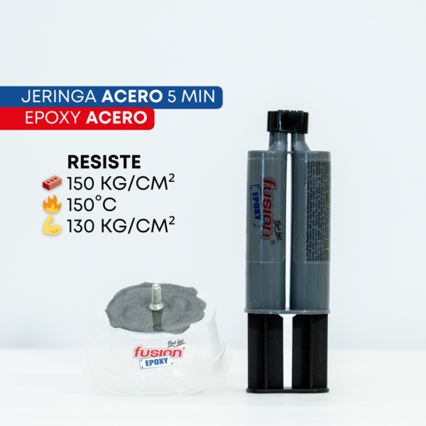 Epoxy Liq. Jeringa Acero 5 Min X 30 Gr Ic04 013018 H - Imagen 3