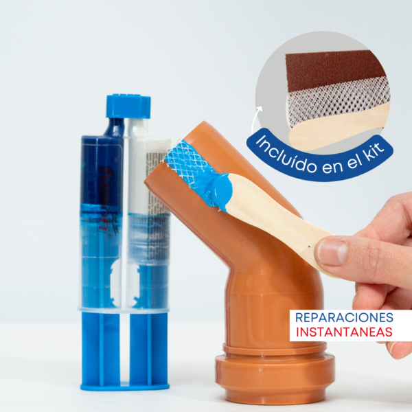 Epoxy Liq. Jeringa Marine Blue Kit X 30 Gr Ic04 013018 H - Imagen 4