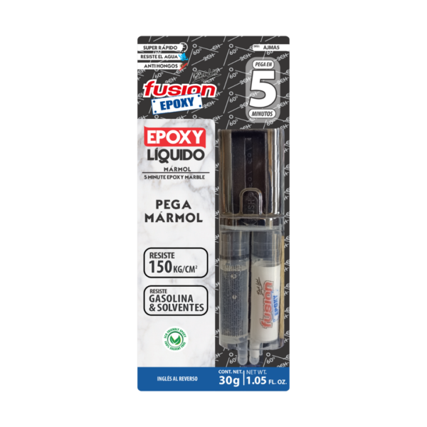 Epoxy Liq. Jeringa Marmol 5 Min X 30 Gr Ic04 013018 H